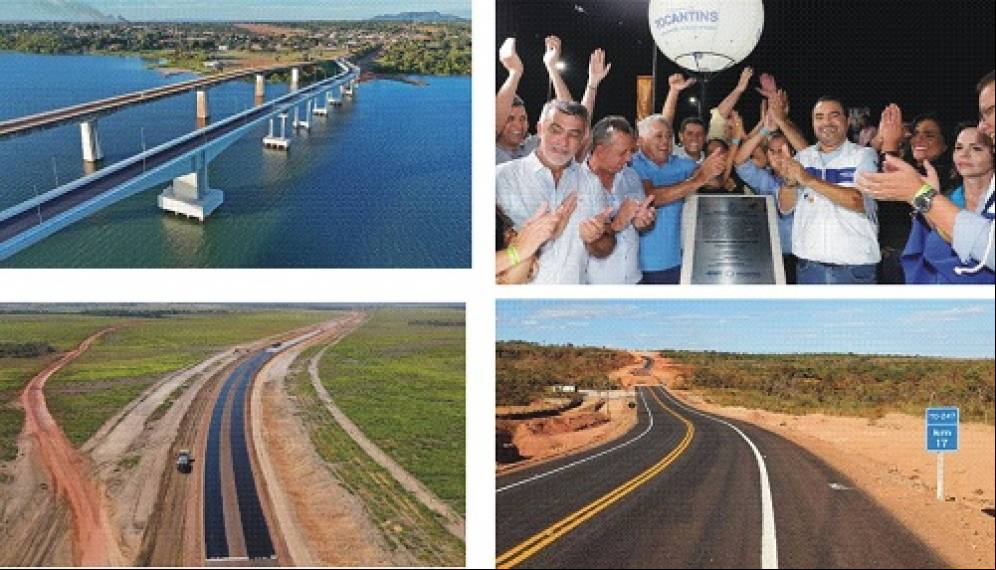 Com mais de R$ 600 milhões investidos em obras rodoviárias, Governo do Tocantins avança no desenvolvimento econômico e social do estado