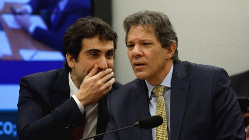 Ministro da Fazenda, Fernando Haddad, e presidente do Banco Central, Gabriel Galípolo