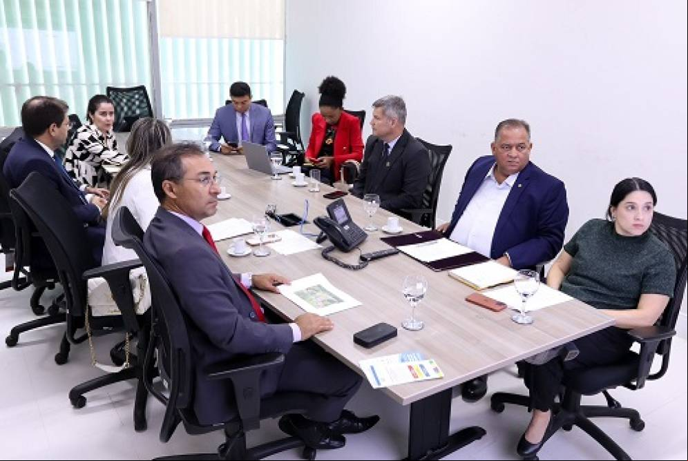 Presidente em exercício do Senado, Eduardo Gomes articula melhorias na saúde do Tocantins em audiência no Ministério da Saúde