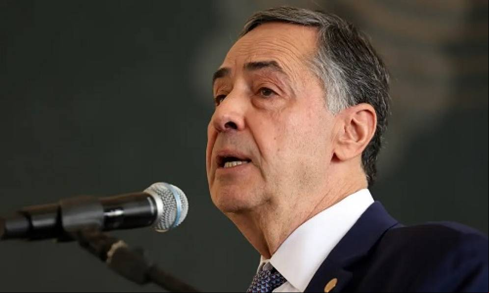 O presidente do STF Luís Roberto Barroso