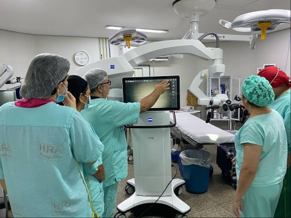 Equipes estão em treinamento para utilização do sistema de última geração