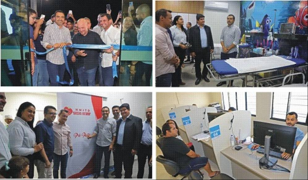Acompanhado de sua equipe, governador Wanderlei Barbosa inaugura nova unidade do PronTO em Porto Nacional;