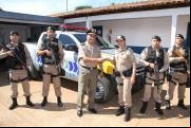 Grupo de Patrulhamento Tático da PM em Porto Nacional recebe viatura do Chefe do Estado Maior